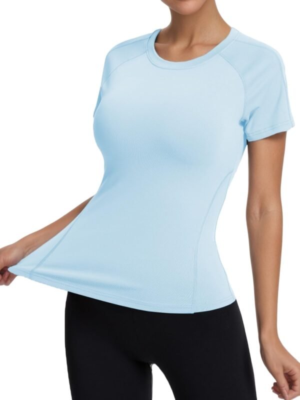 Women's workout shirt UV hiking golf top