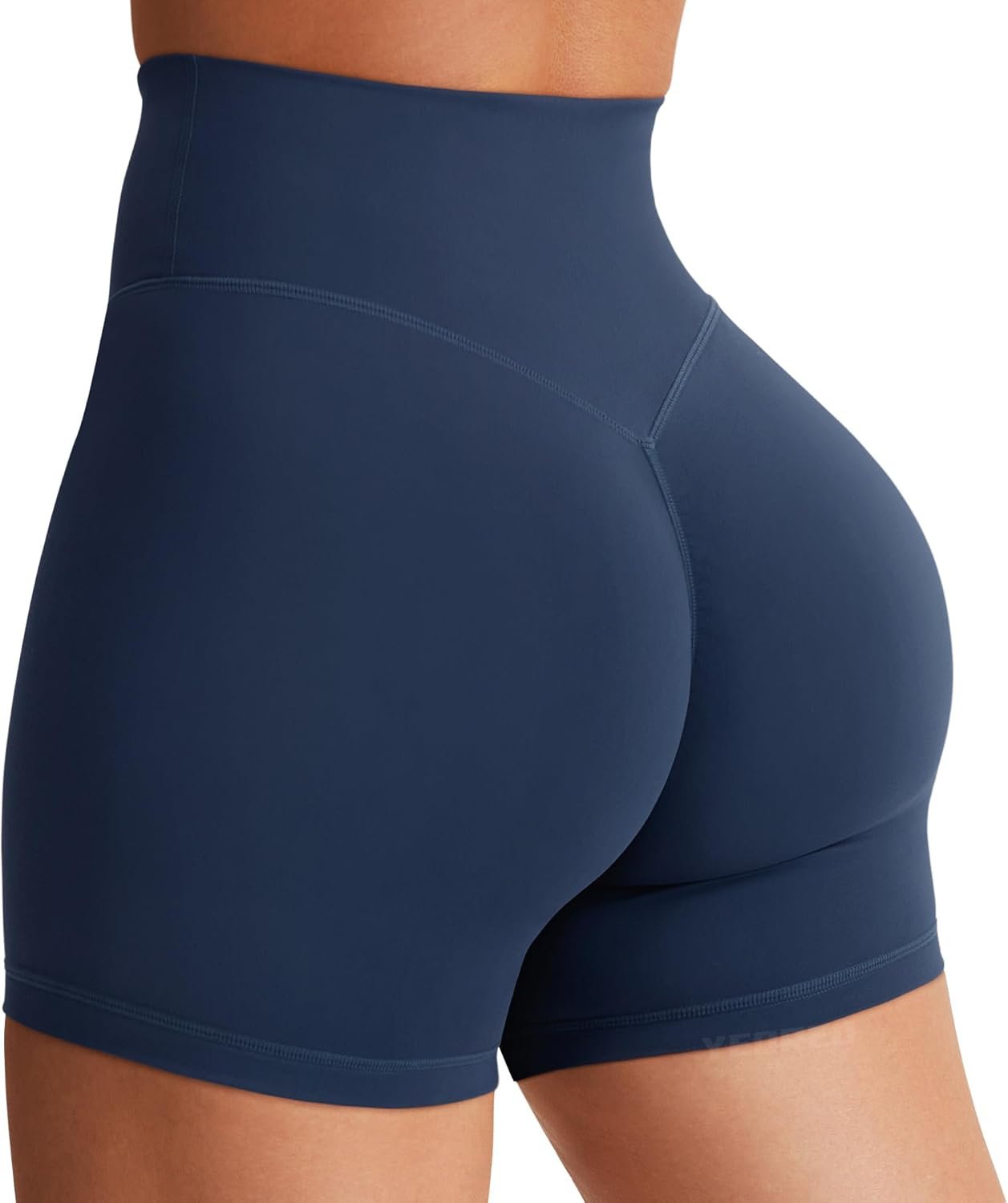 Women’s High Waist Biker Workout Shorts Stretch Yoga Running Shorts