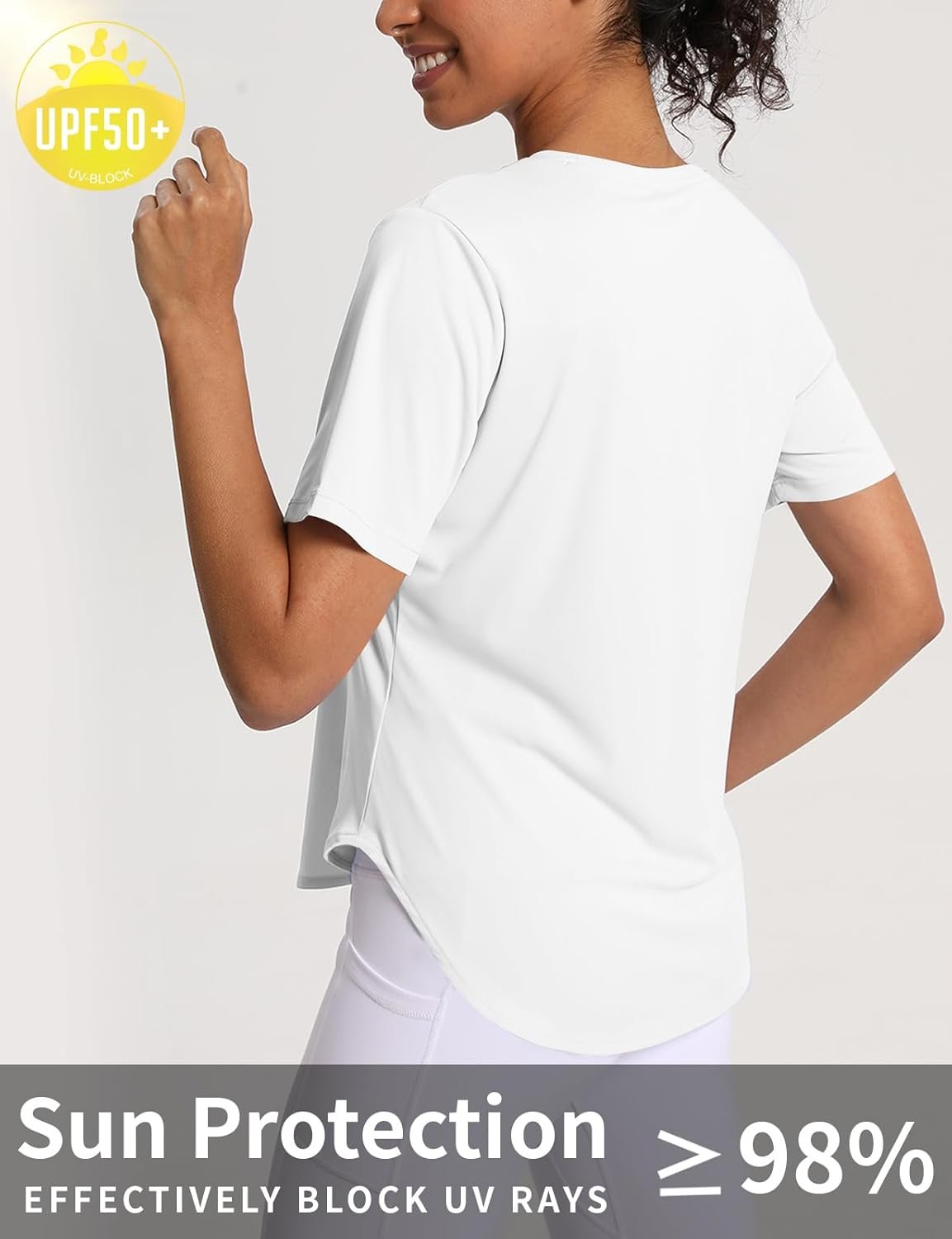Women's Slim-Fit Short-Sleeve Sports Top — Casual Everyday Wear - Image 2