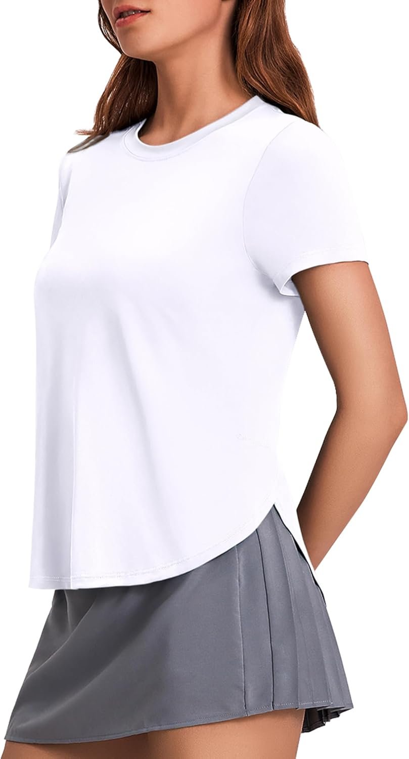 UPF 50+ Ice Silk Short-Sleeve Sports Top
