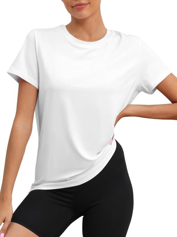 Women's Short-Sleeve Tops — Fitness & Training Tops, Yoga & Activewear
