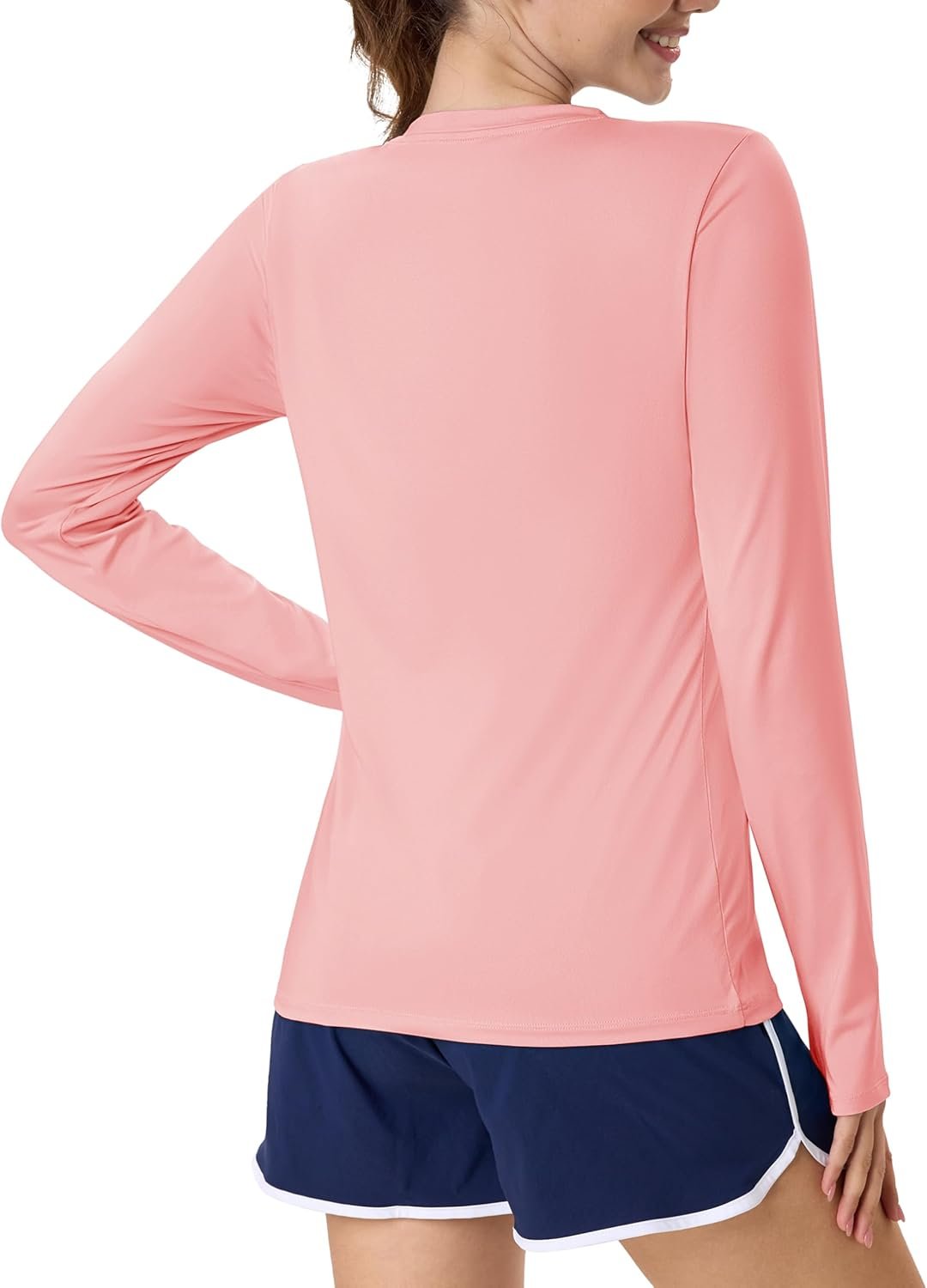 Women's Long-Sleeve UV-Protective, Quick-Drying, Moisture-Wicking Athletic Top - Image 2