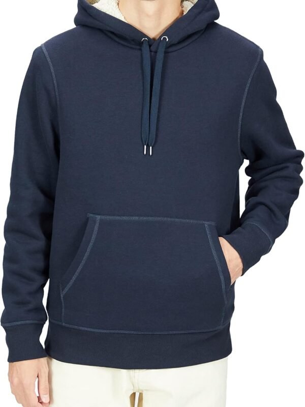 Men’s Lined Pullover Hoodie Sweatshirt
