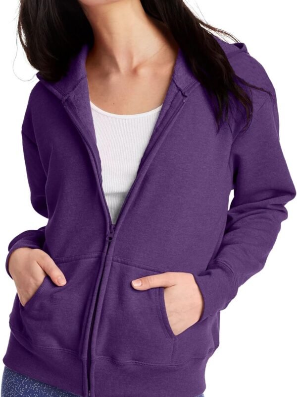 Women’s Full Zip Hooded Sweatshirt Jacket