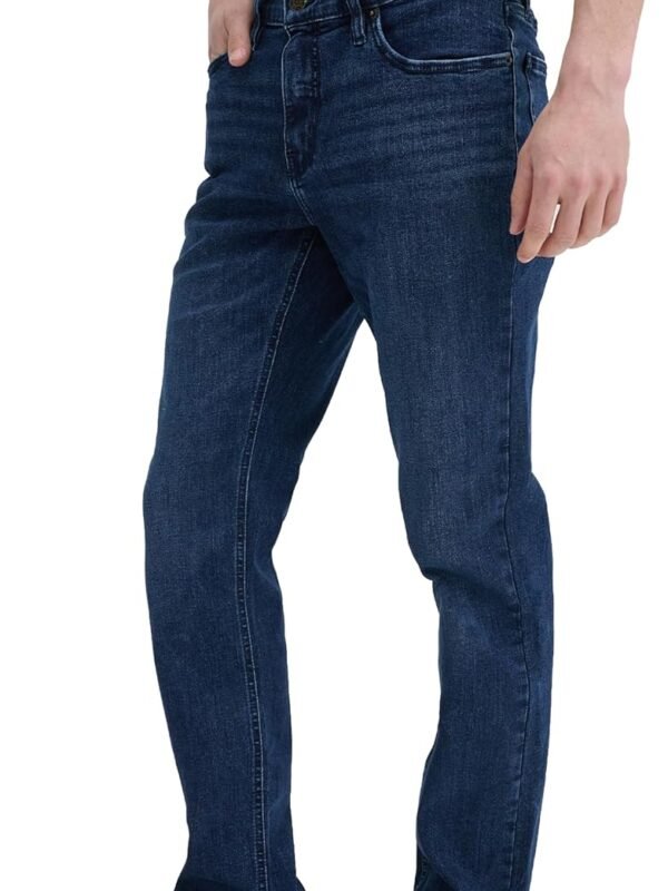 Men’s Slim Fit Stretch Tapered Denim Pants Casual Jeans