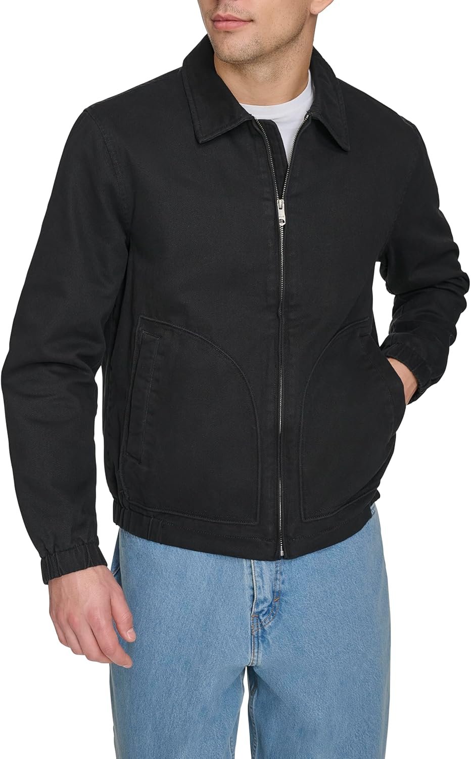 Men’s Laydown Collar Cotton Casual Jacket