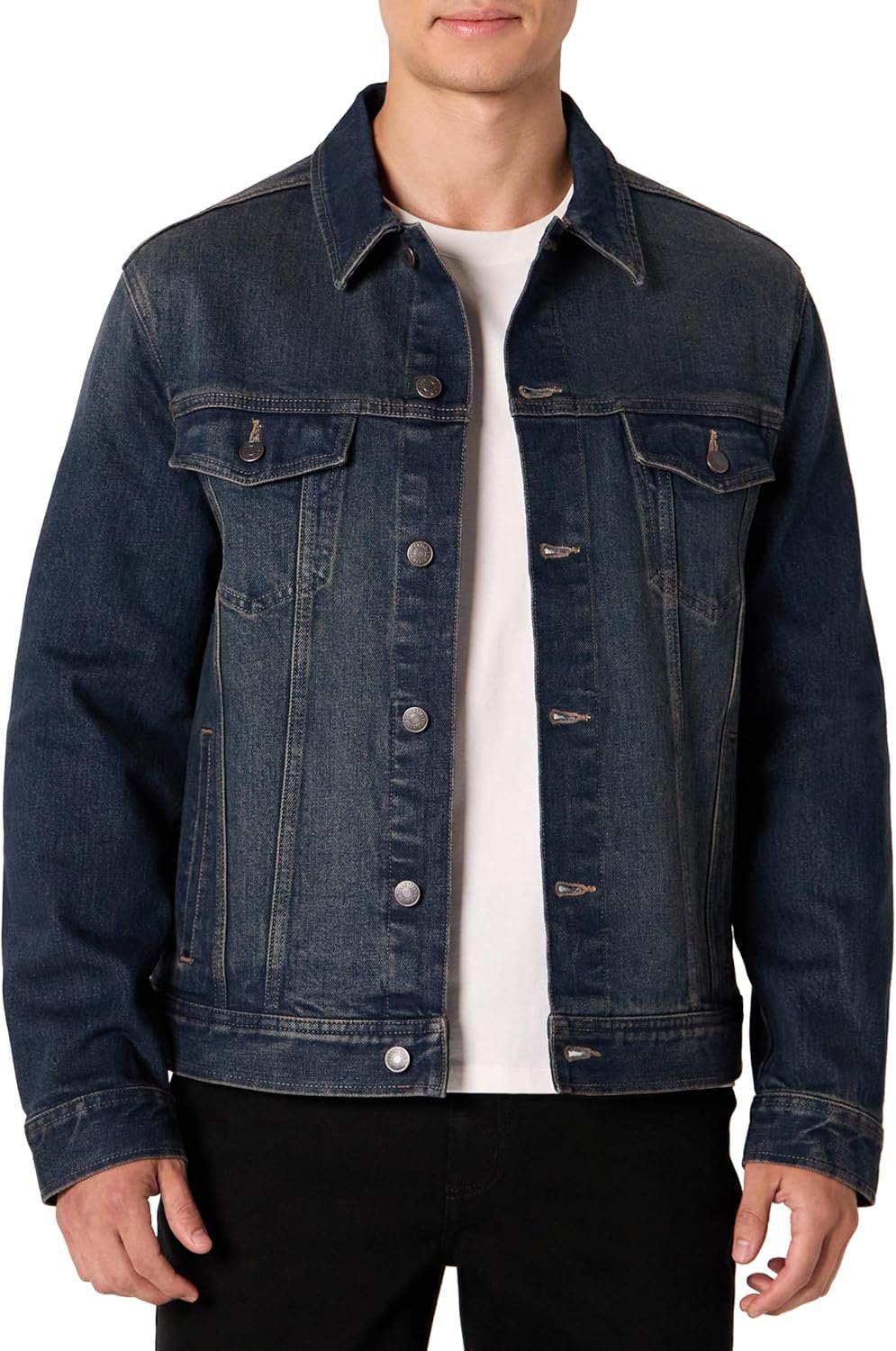 Men’s Regular Fit Low Stretch Denim Jacket