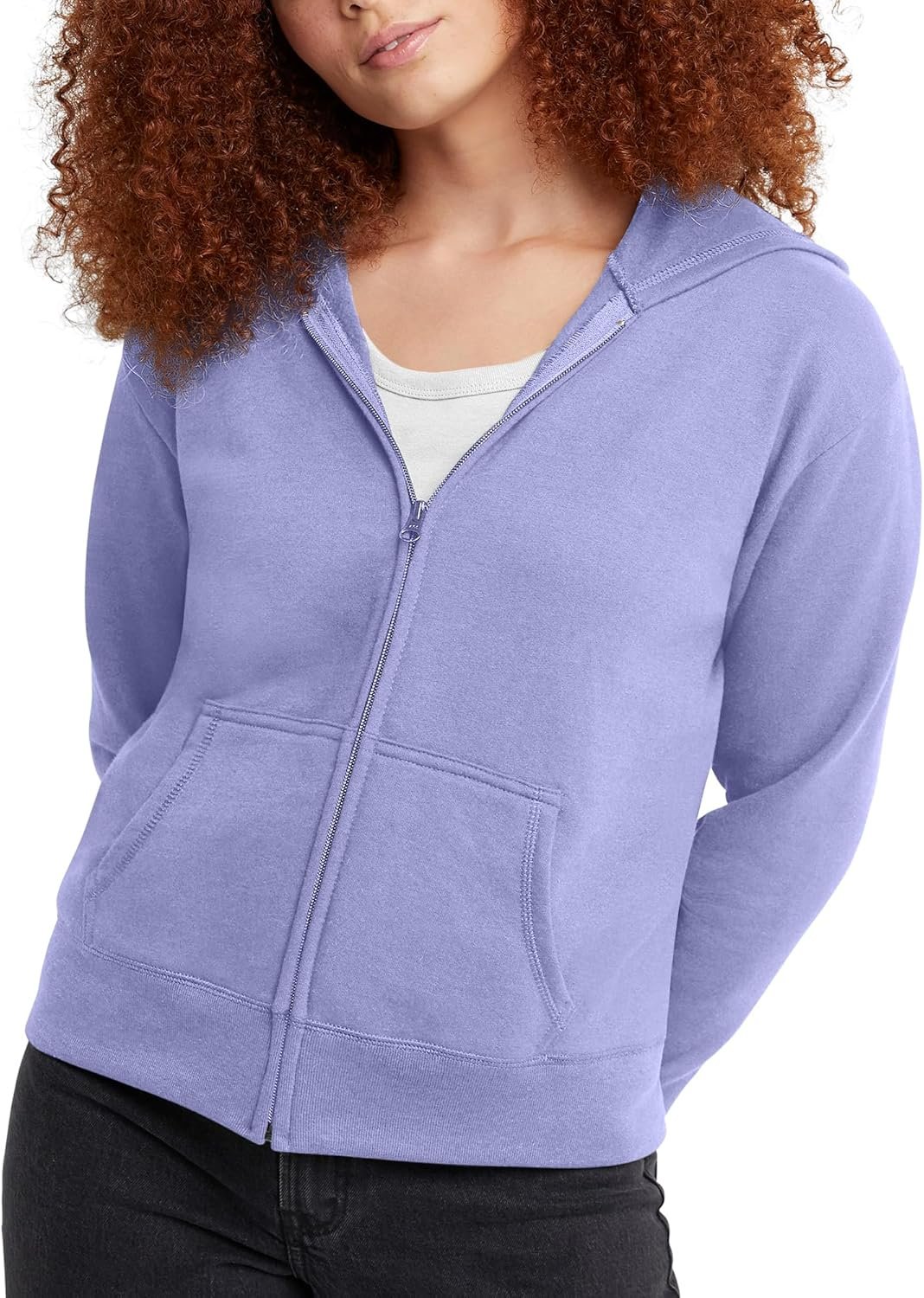Women’s Full Zip Hooded Sweatshirt Casual Outerwear