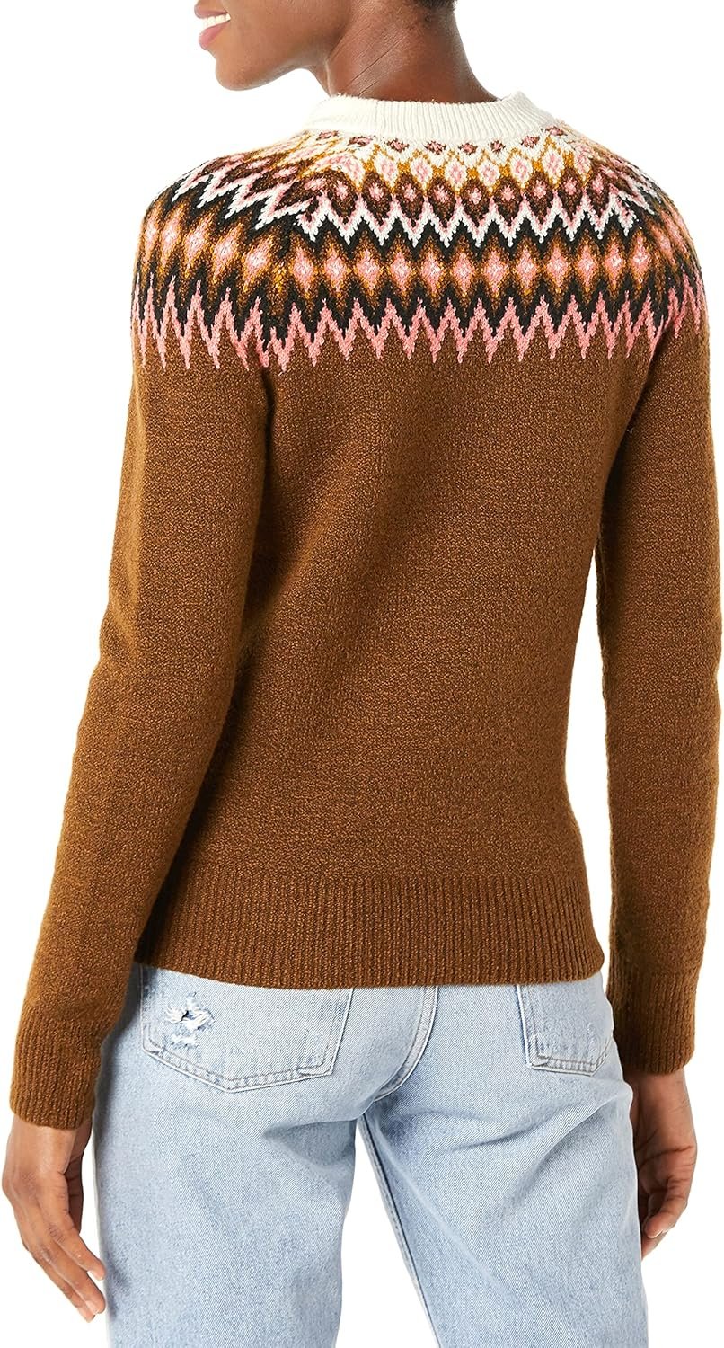 Women’s Soft Touch Crew Neck Sweater Casual Knit Pullover - Image 2